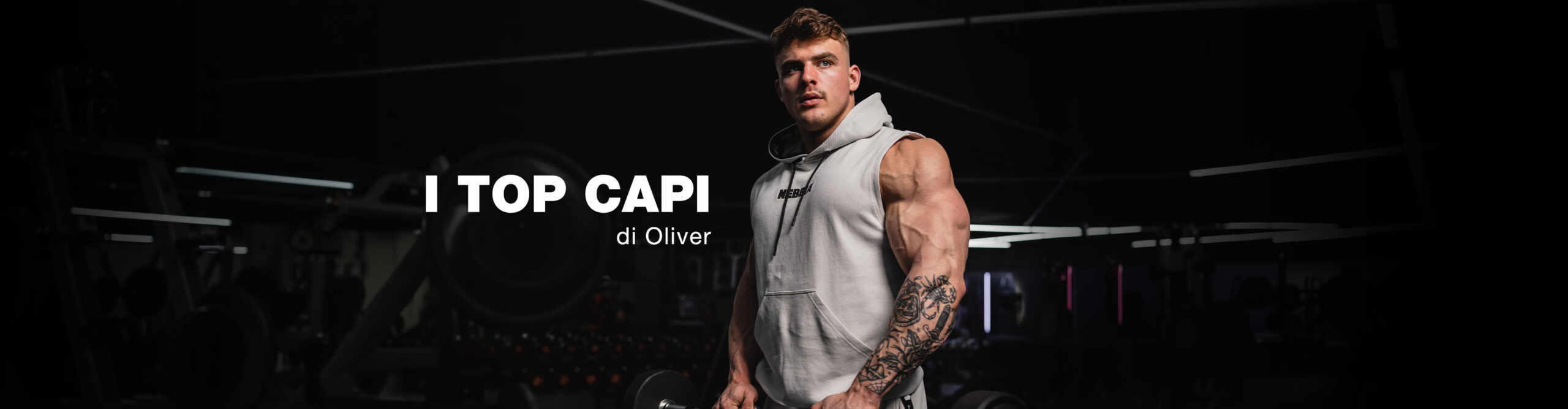 Acquista l'abbigliamento sportivo preferito di Oliver Procházka. Scopri i capi fitness premium NEBBIA progettati per offrire massime prestazioni, comfort e stile durante ogni allenamento.