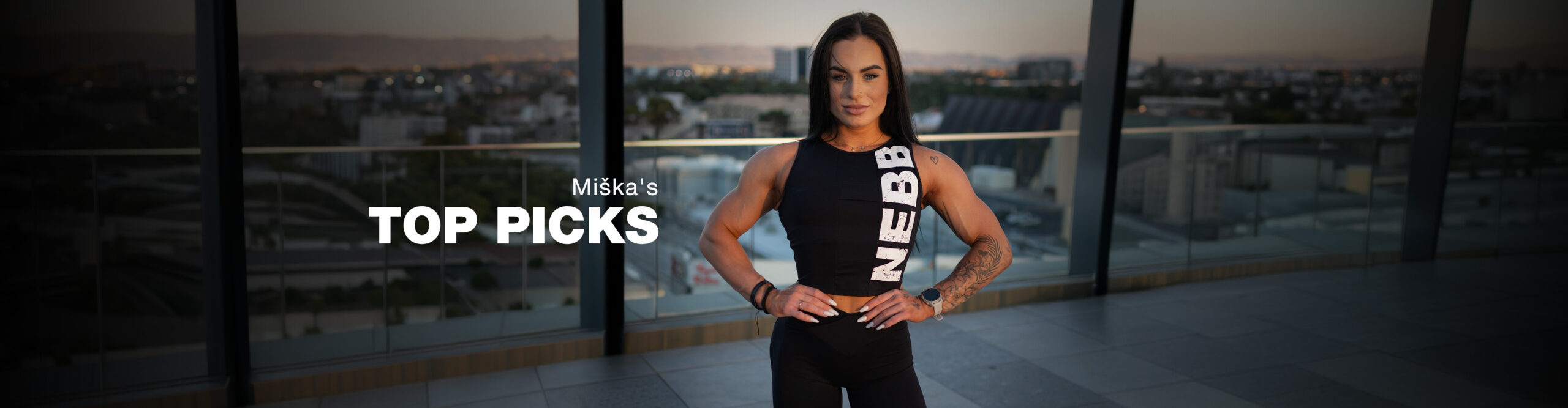 Explore the sportswear Michaela Pavleová loves to wear. Find premium leggings, sports bras, shorts, and fitness outfits designed for performance.