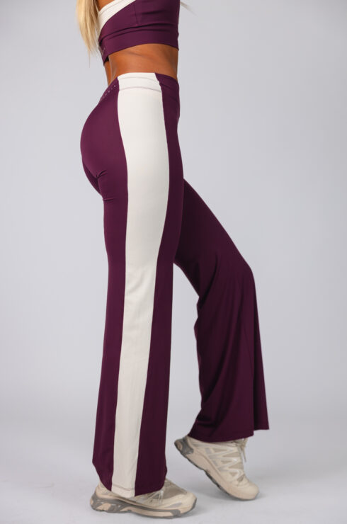 Wide Leg Leggings BLOCK 97 875 bordo