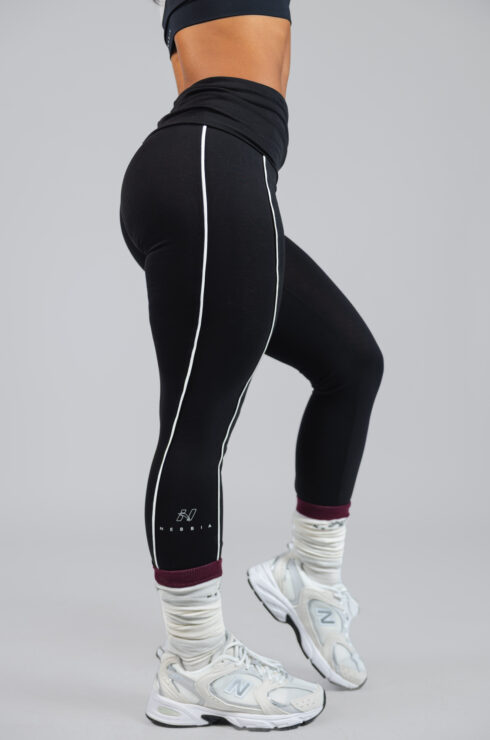 Half-Seamless Leggings BLOCK 97 886 black