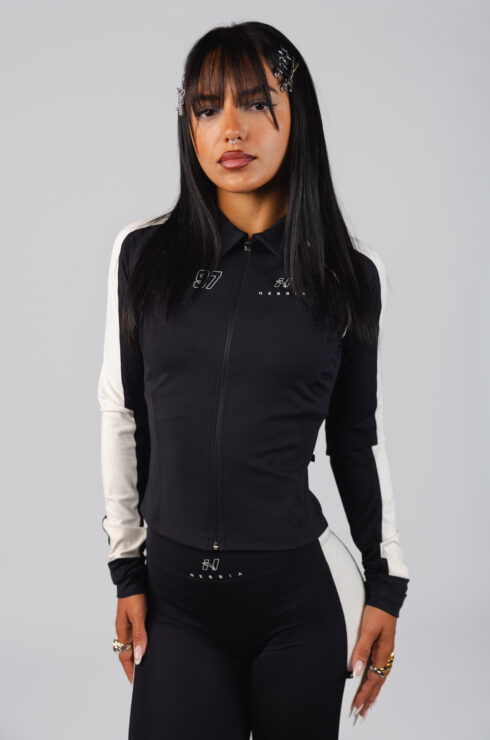 Zip-Up Jacket BLOCK 97 909 black