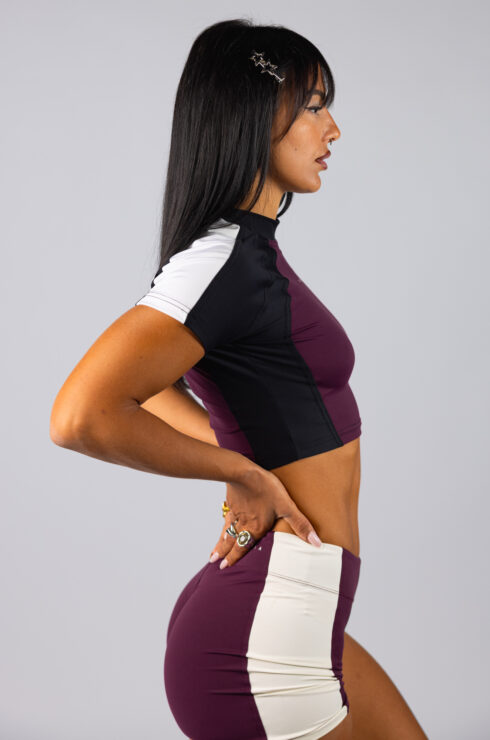 Crop Top BLOCK 97 913 bordo