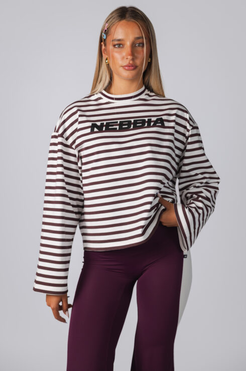 Long Sleeve T-Shirt BLOCK 97 917 cream