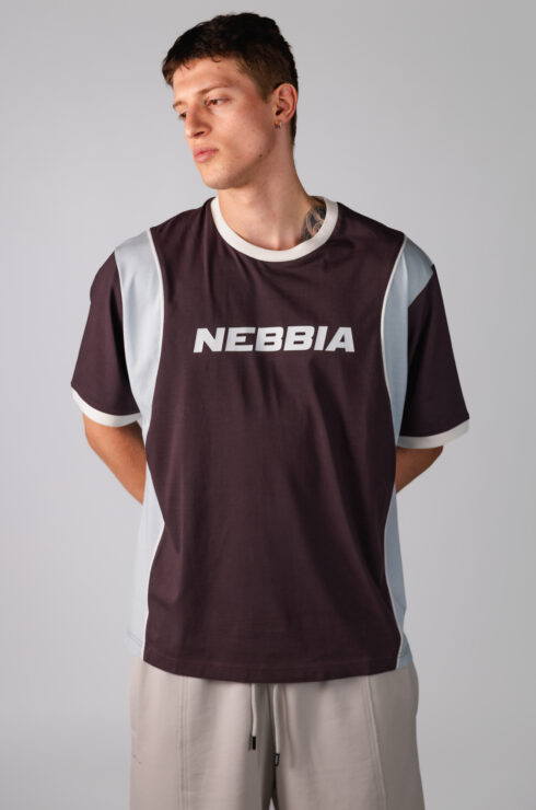 Y2K T-Shirt BLOCK 97 927 dark brown