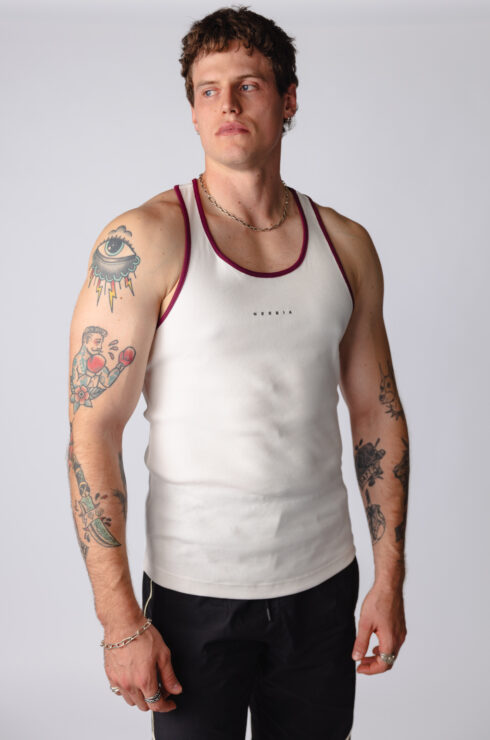 Ribbed Tank Top BLOCK 97 932 cream