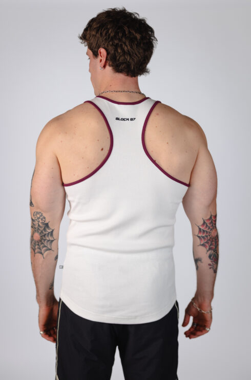 Ribbed Tank Top BLOCK 97 932 cream