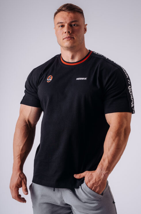 NEBBIA x Olympia Muscle Cover tričko 942 t-shirt