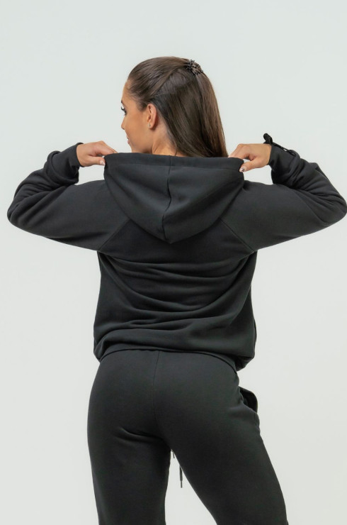 NEBBIA Damen-Sport-Sweatshirt mit Kapuze INTENSE Signature