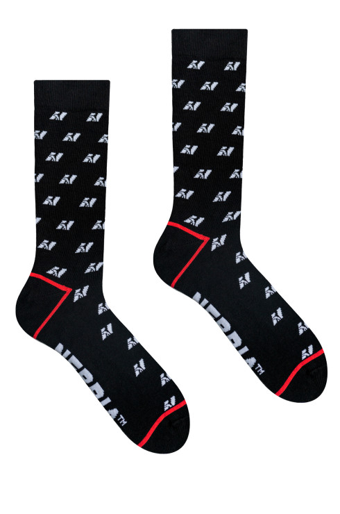 NEBBIA N-pattern vysoké ponožky 104