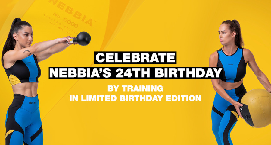 Narodeninová limitovaná edícia: Osláv NEBBIA 24. narodeniny tréningom! 